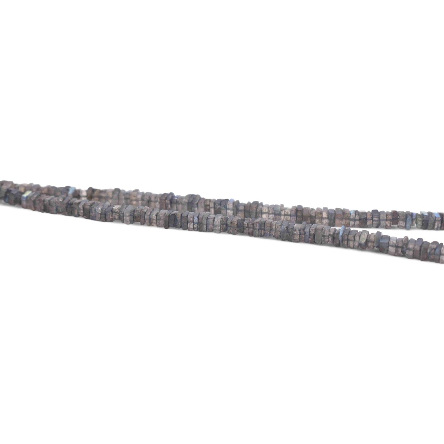 Labradorite Heishi Beads - Mystic Gleam