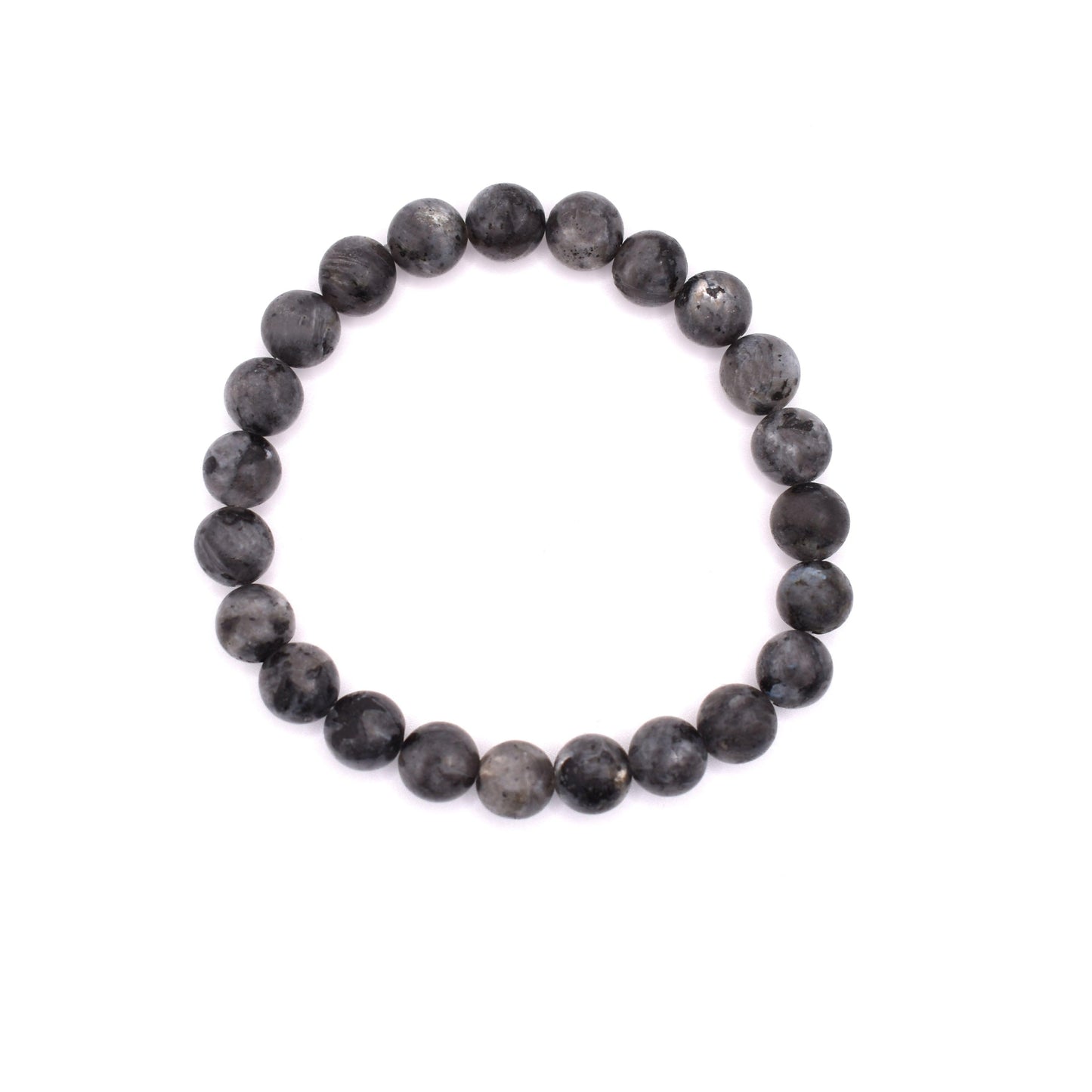 Larvikite Jasper Bracelet - Mystic Gleam