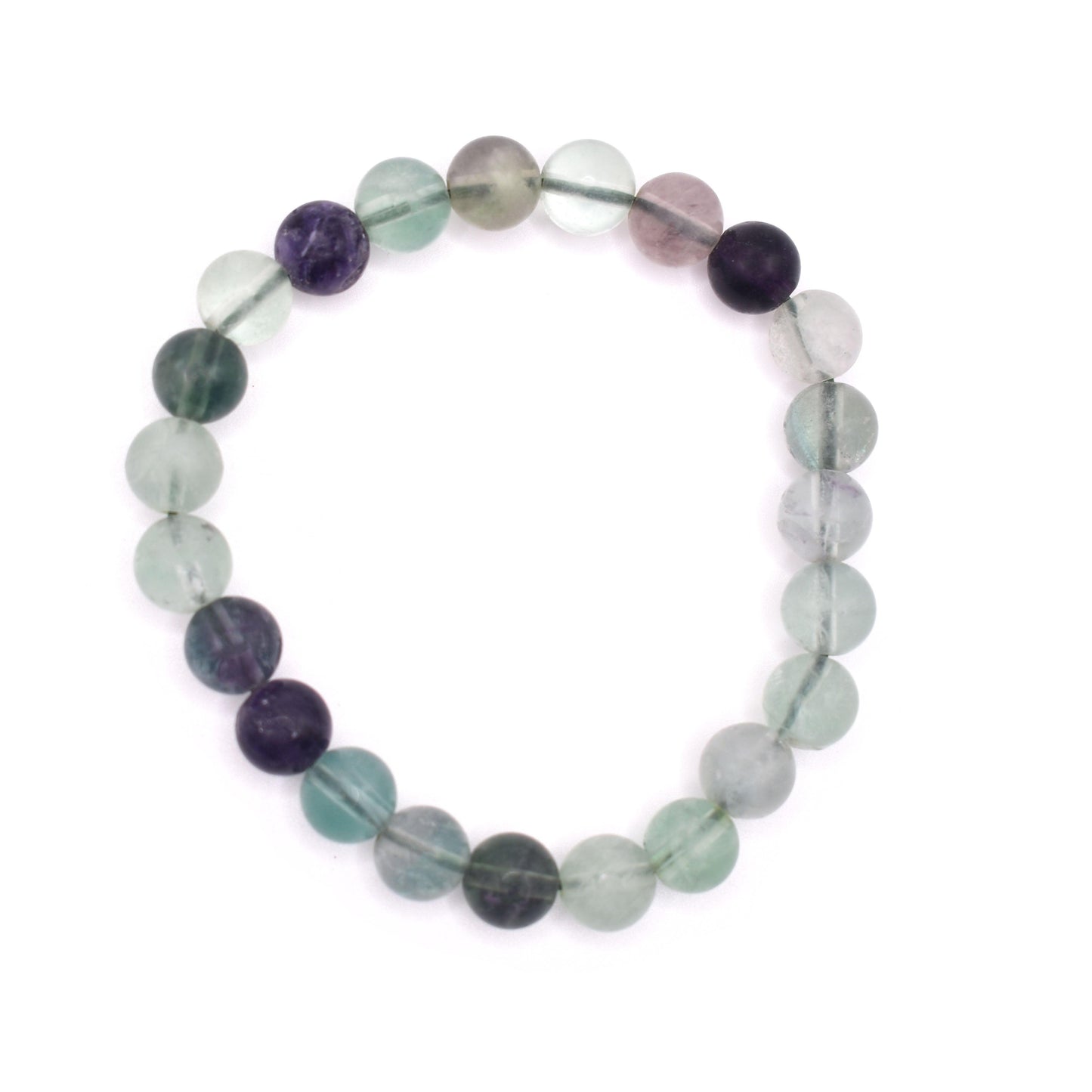 Multi Fluorite Bracelet - Mystic Gleam