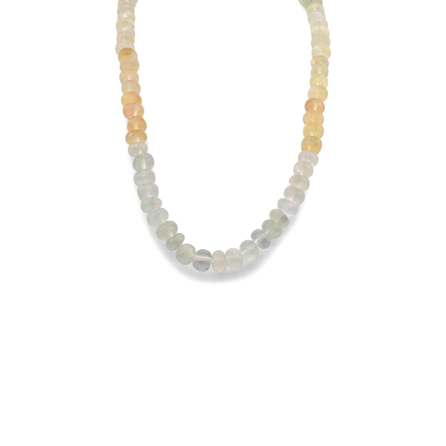 Prehnite Necklace - Mystic Gleam