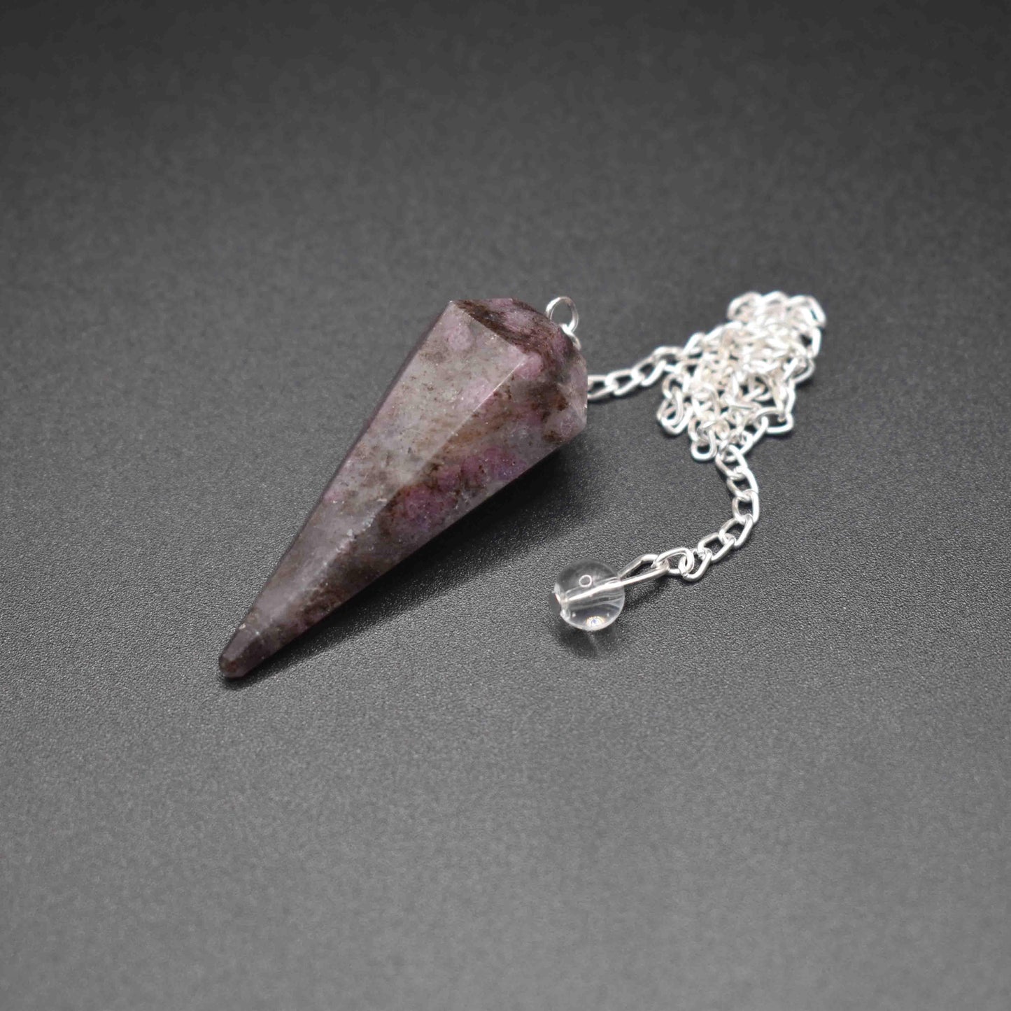 Rhodonite Pendulum - Mystic Gleam