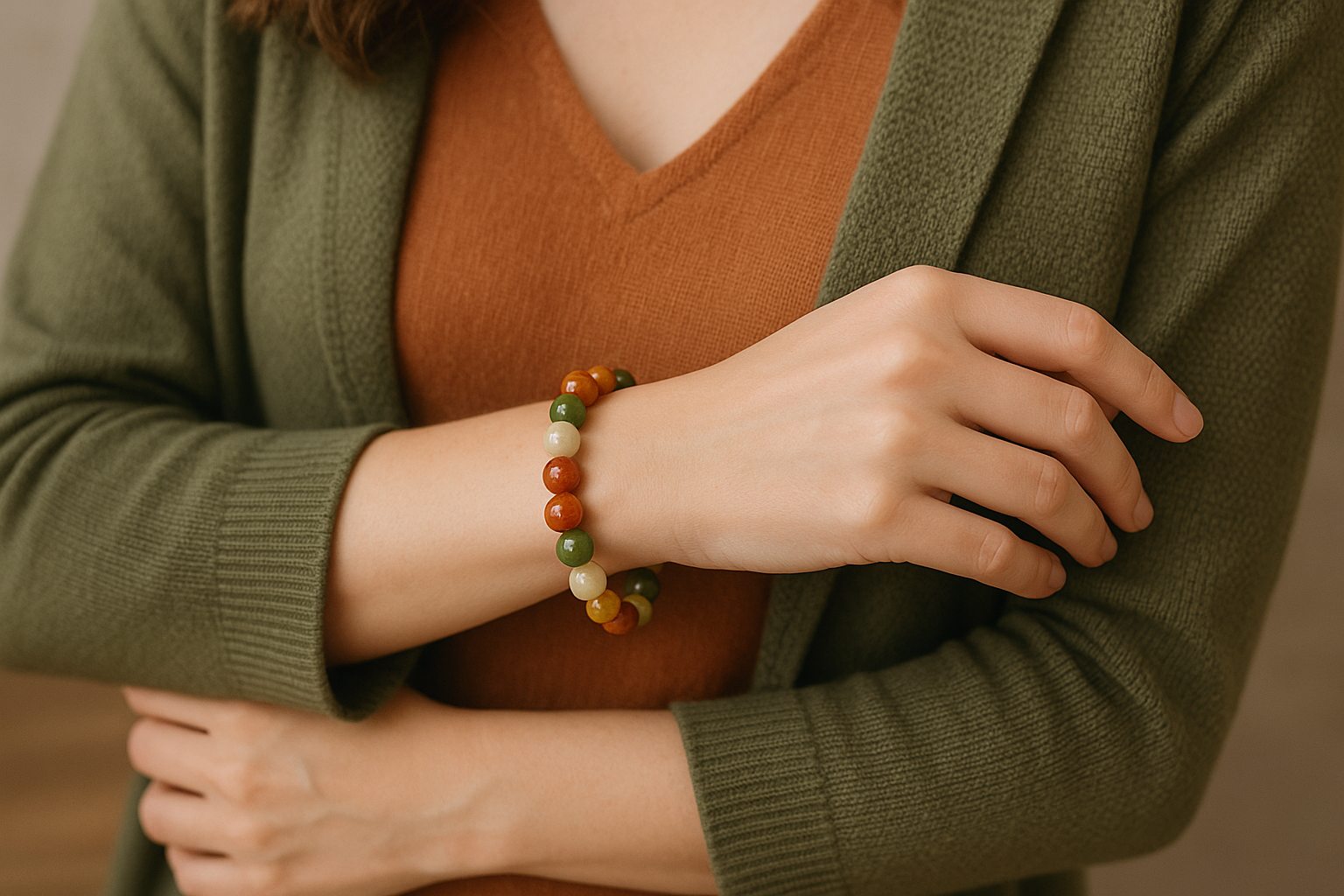 Beaded Gemstone Bracelets
