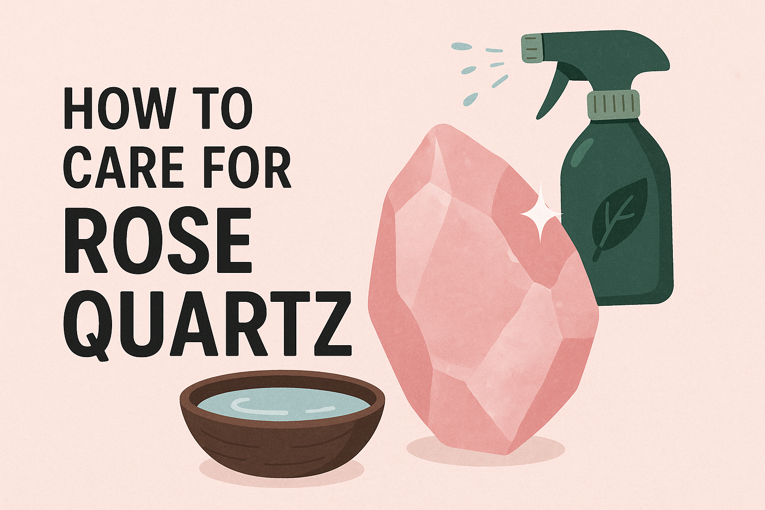 How to Care for Rose Quartz
