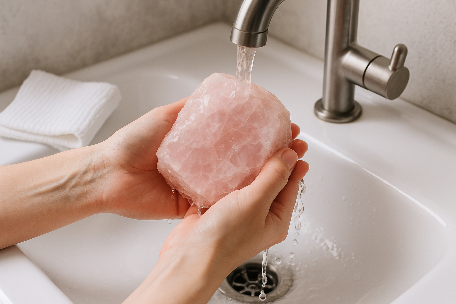 How to Clean Rose Quartz Safely