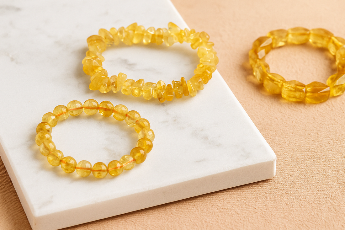 citrine bracelets