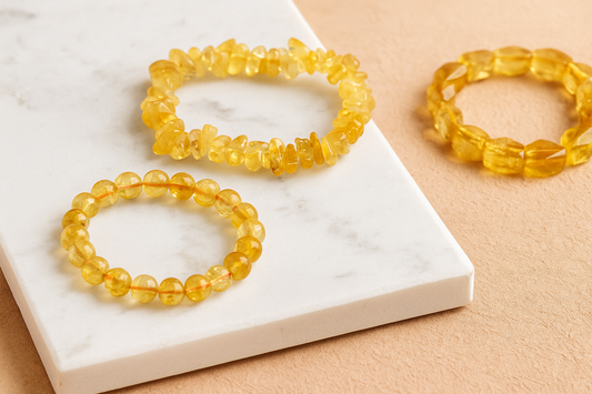 citrine bracelets
