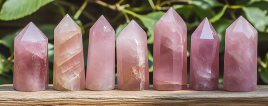 Rose Quartz Crystals for Daily Healing