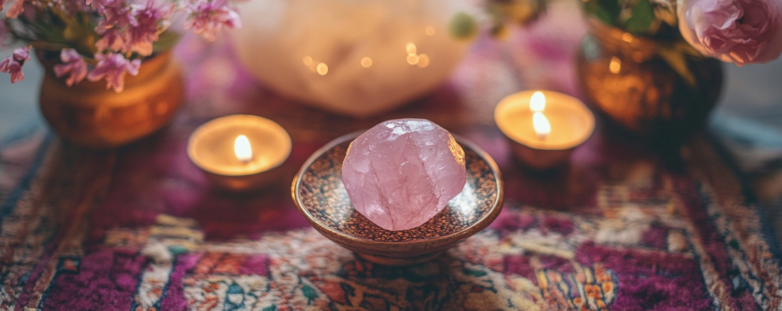 Rose Quartz in Reiki Healing