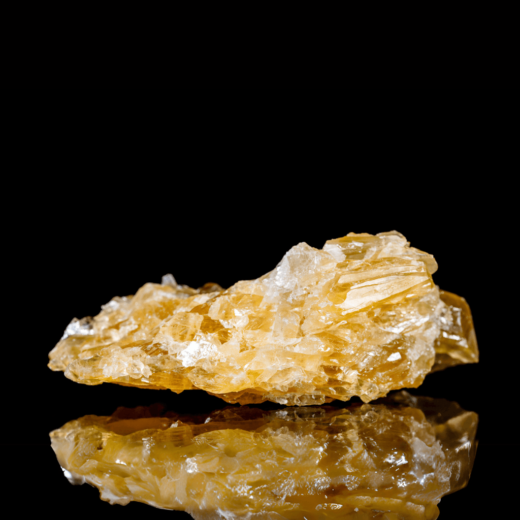 Natural Geode Calcite front angle