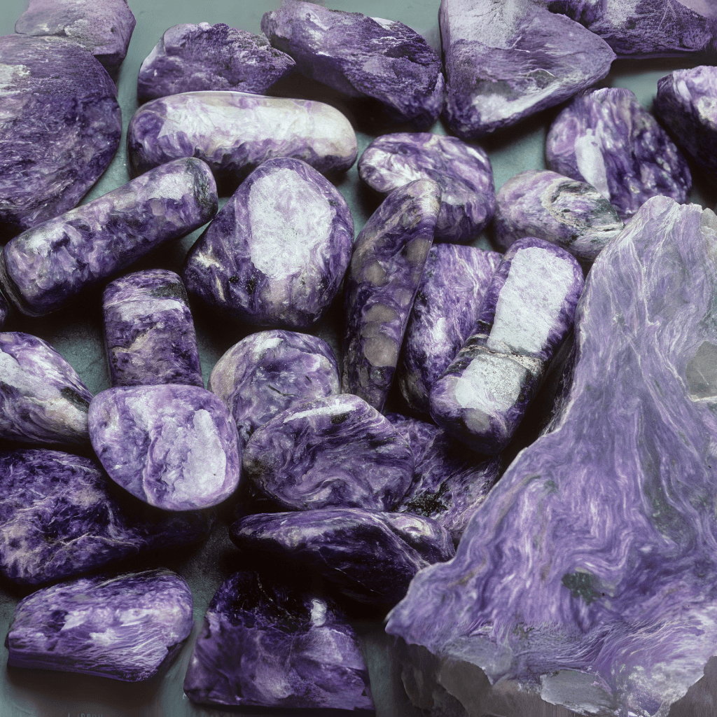 chariote tumbled stone top angle