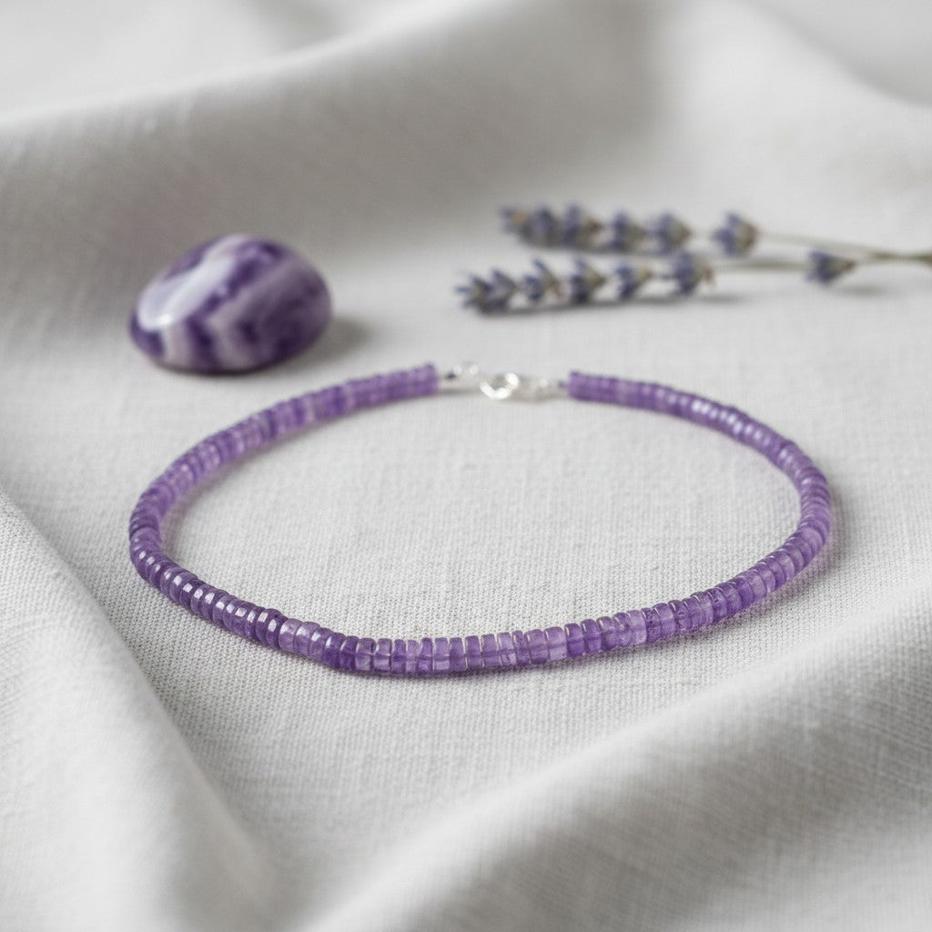 Faceted Cut Stone Necklace