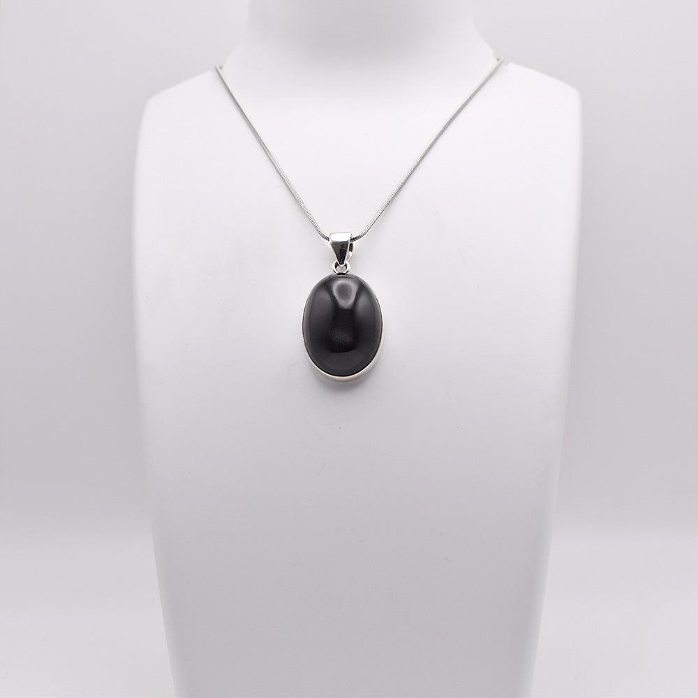 black star Pendant on jewelry display