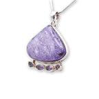 Chariot Pendant with silver chain