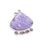 925 Sterling Silver Chariot Pendant without chain