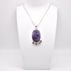 Chariot Pendant on jewelry display 