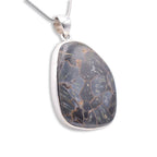 Silver Jasper Pendant