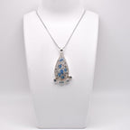 K2 Stone Pendant on jewelry display 