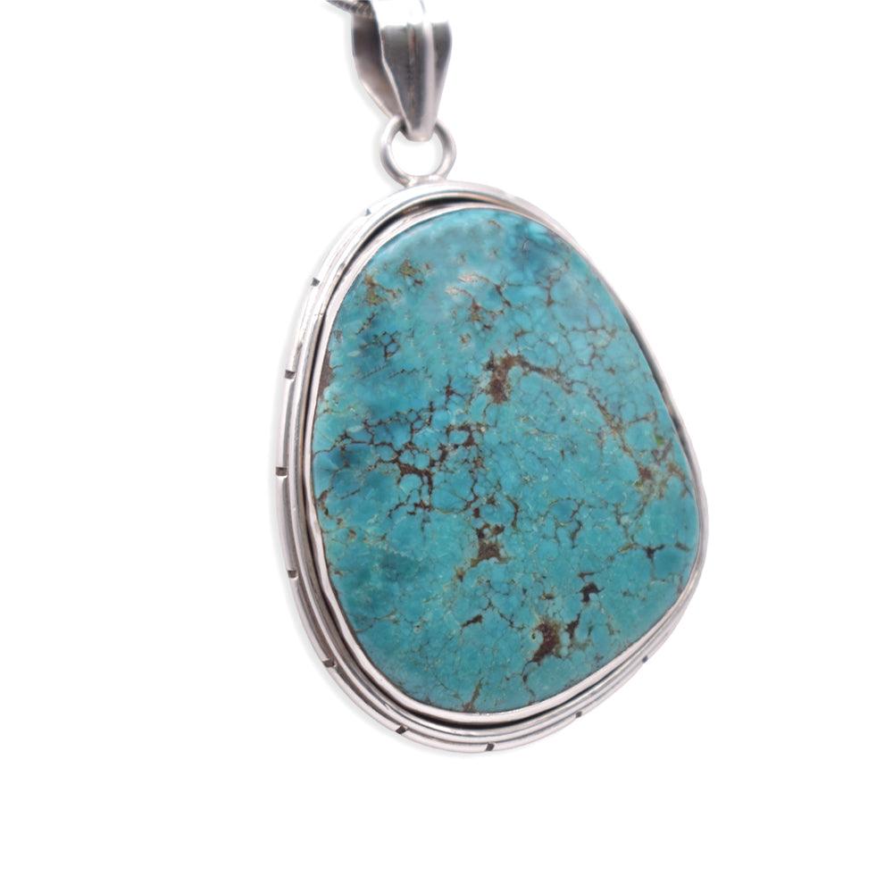 Silver Turquoise Pendant