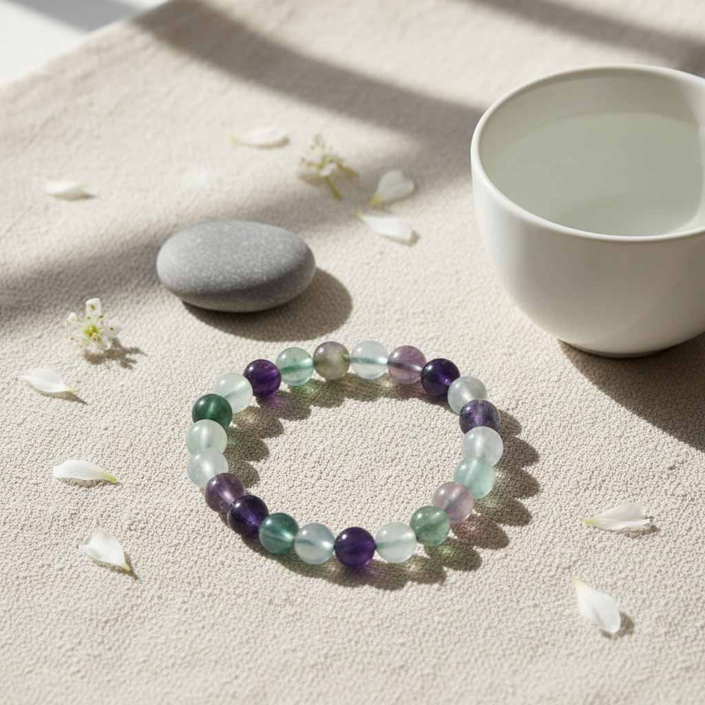 Multi Fluorite Bracelet