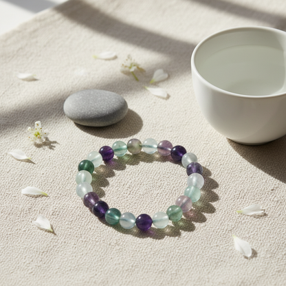 Multi Fluorite Bracelet