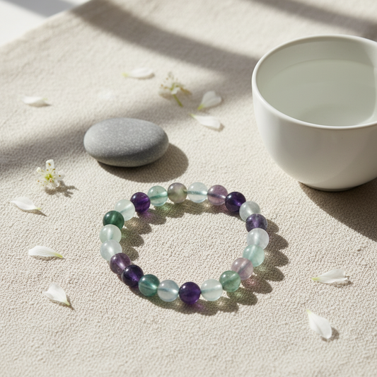 Multi Fluorite Bracelet