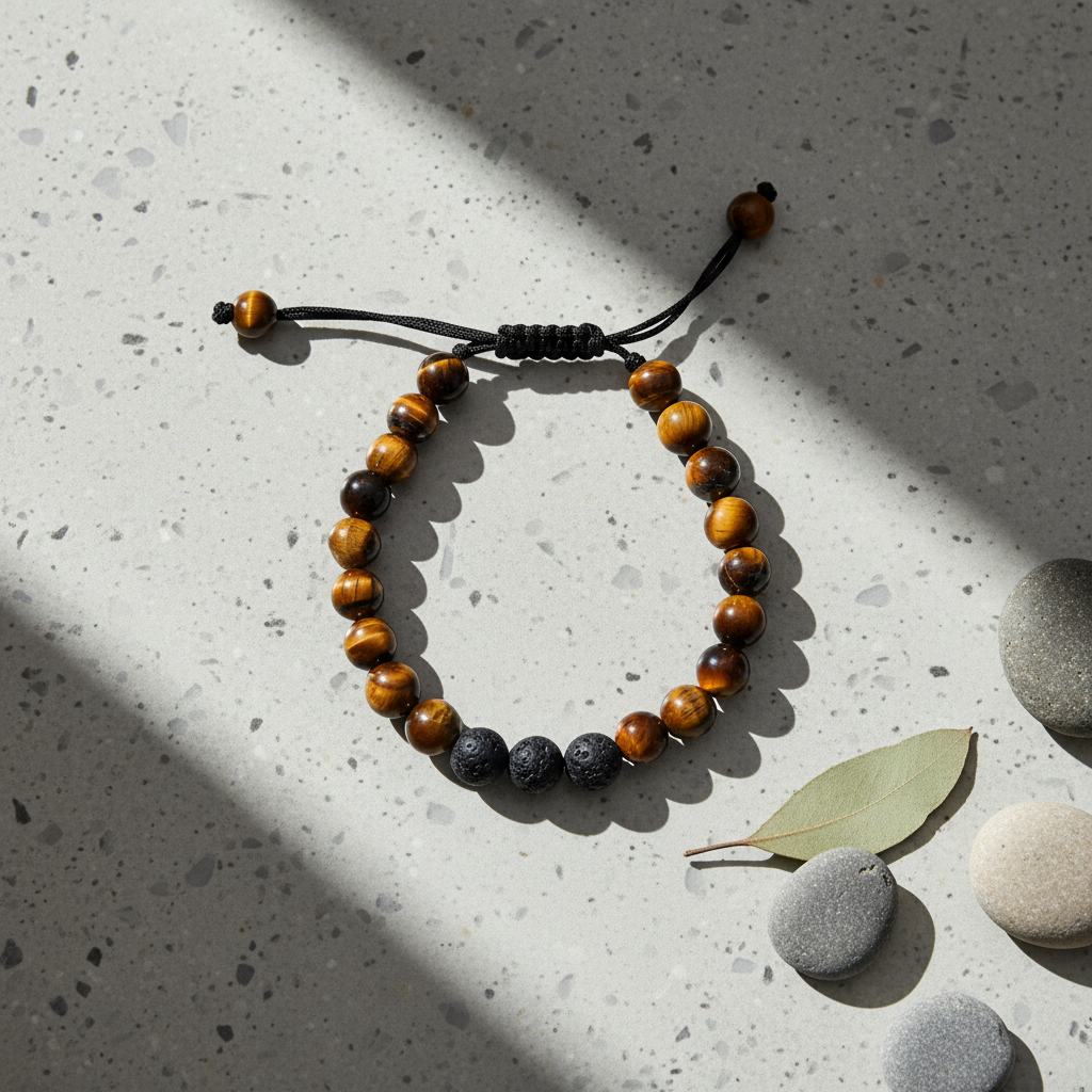 Tiger Eye Adjustable Bracelet