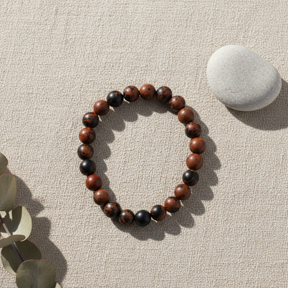 Mahogany Obsidian Bracelet
