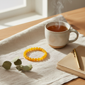 Yellow Jade (Dyed) Bracelet