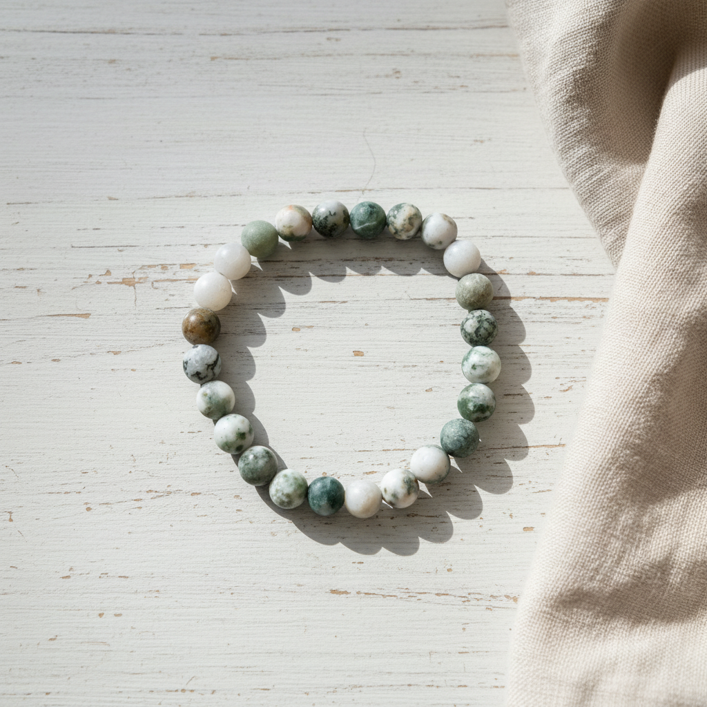 Tree Agate Bracelet