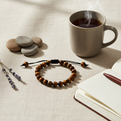 Tiger Eye Bracelet (Adjustable)