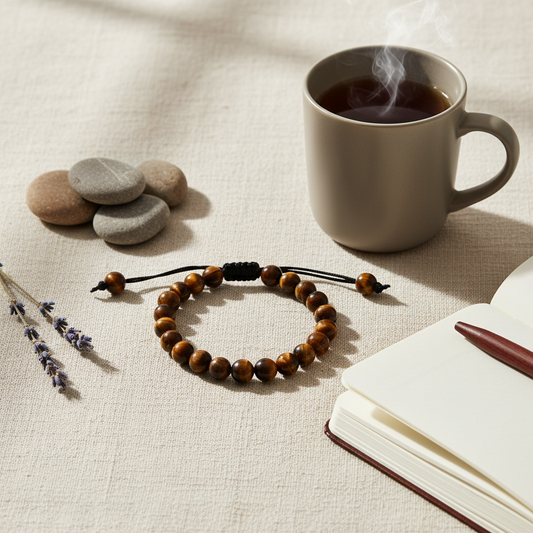 Tiger Eye Bracelet (Adjustable)