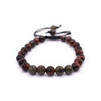 Red Tiger Eye Adjustable Bracelet