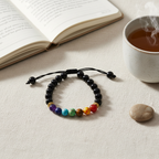 Black Onyx Adjustable Bracelet (Polished)