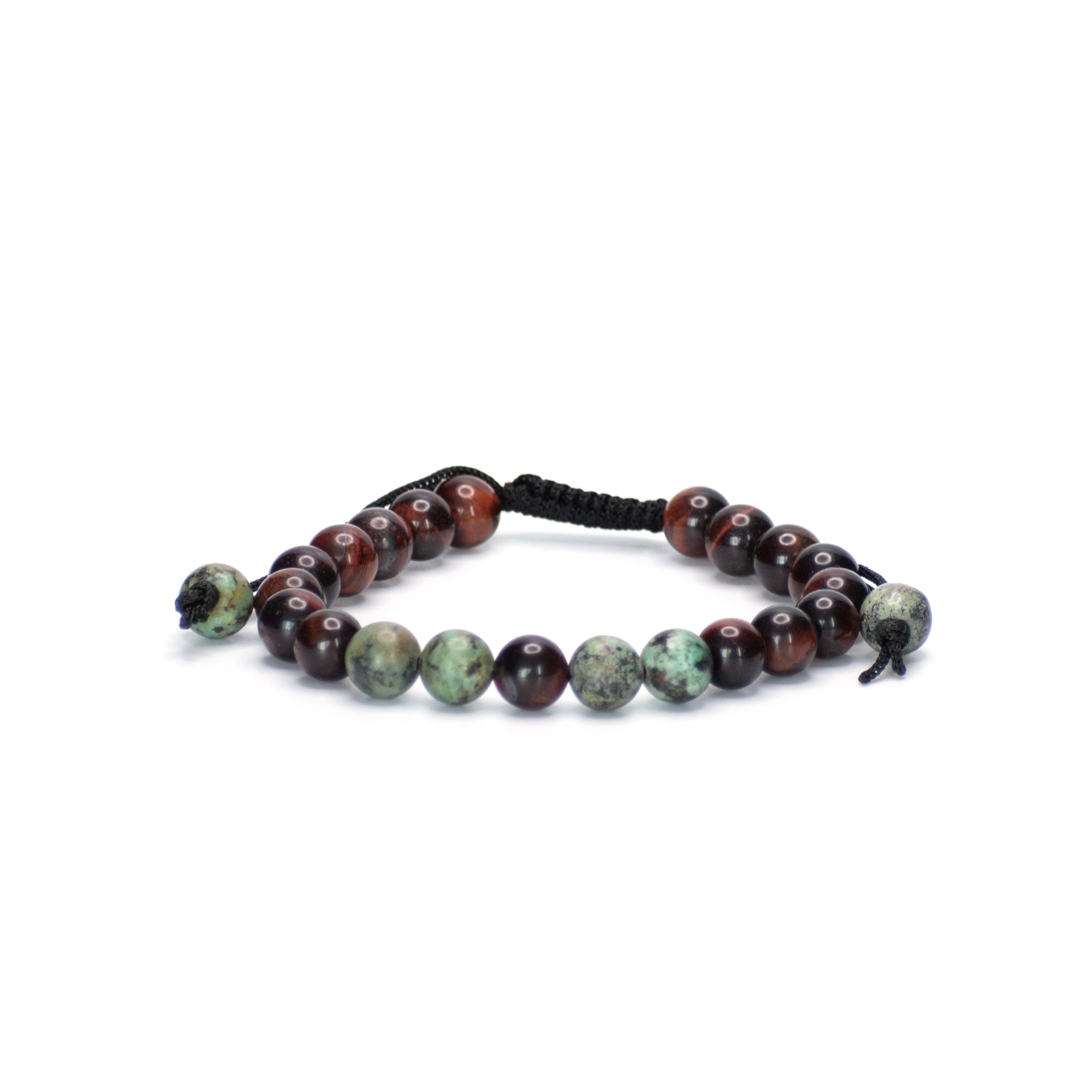 Red Tiger Eye Adjustable Bracelet