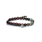 Red Tiger Eye Adjustable Bracelet