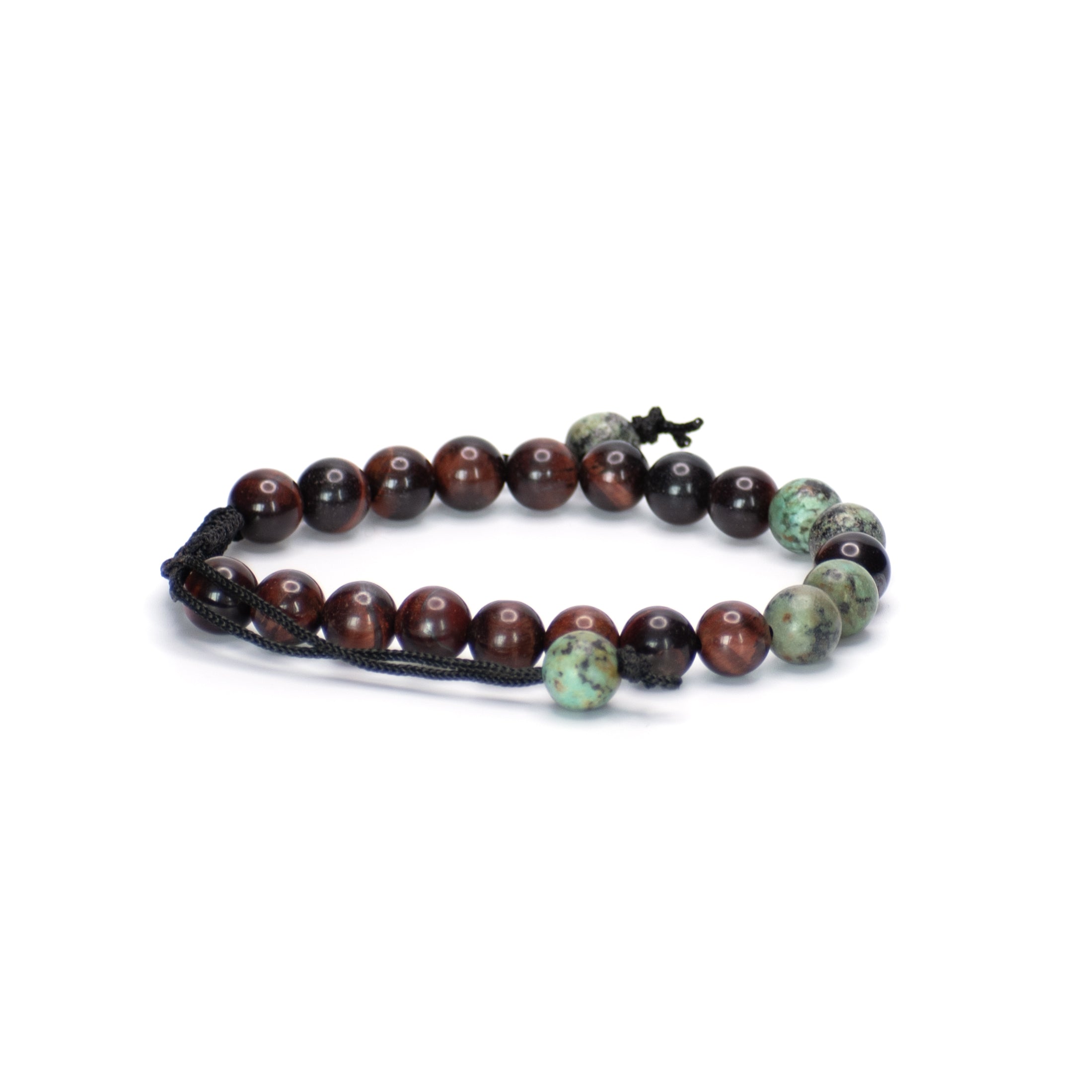 Red Tiger Eye Adjustable Bracelet