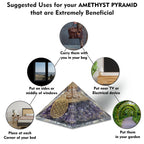 Amethyst Orgone Pyramid