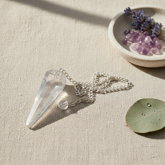 Crystal Quartz Pendulum