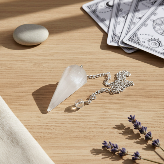 Selenite Pendulum