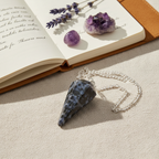 Snowflake Obsidian Pendulum