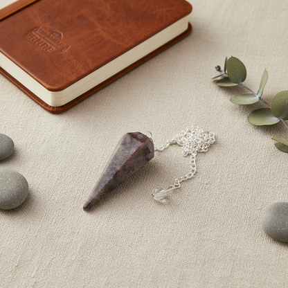 Rhodonite Pendulum