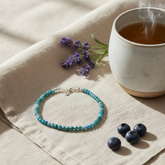 Turquoise Bracelet(Silver Hook)
