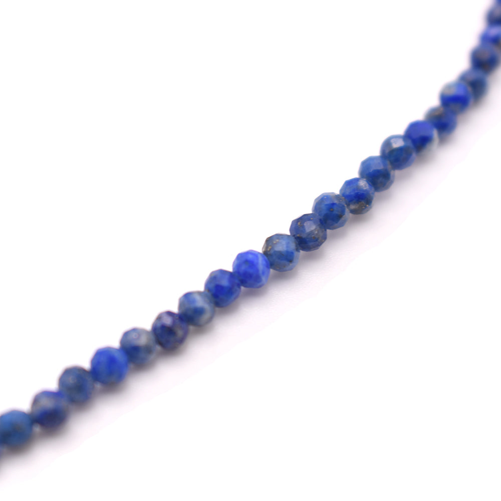 Lapis Lazuli Necklace (Silver Hook)