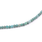 Amazonite Necklace (Silver Hook)
