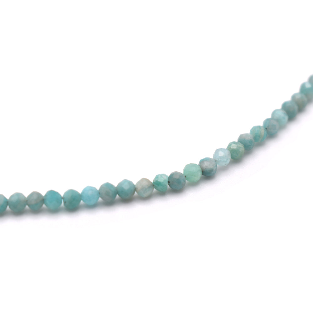 Amazonite Necklace (Silver Hook)