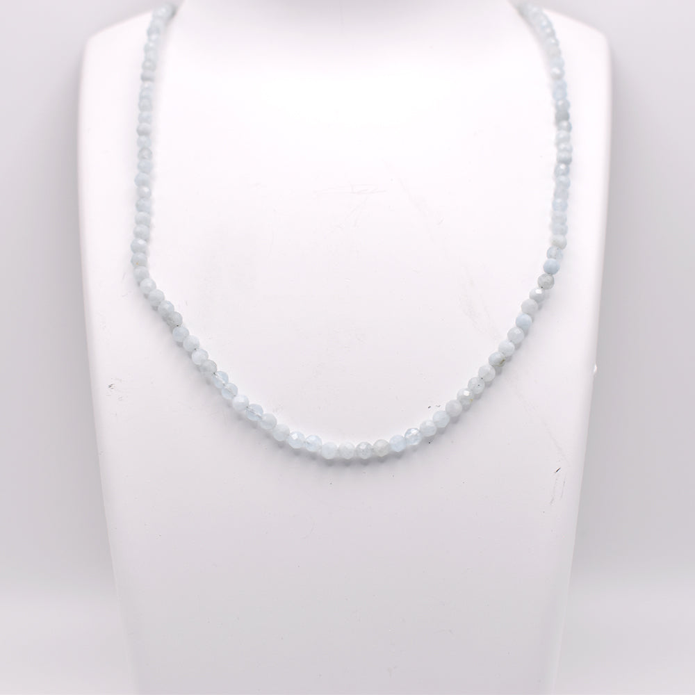 Rainbow Moonstone Necklace (Silver Hook)