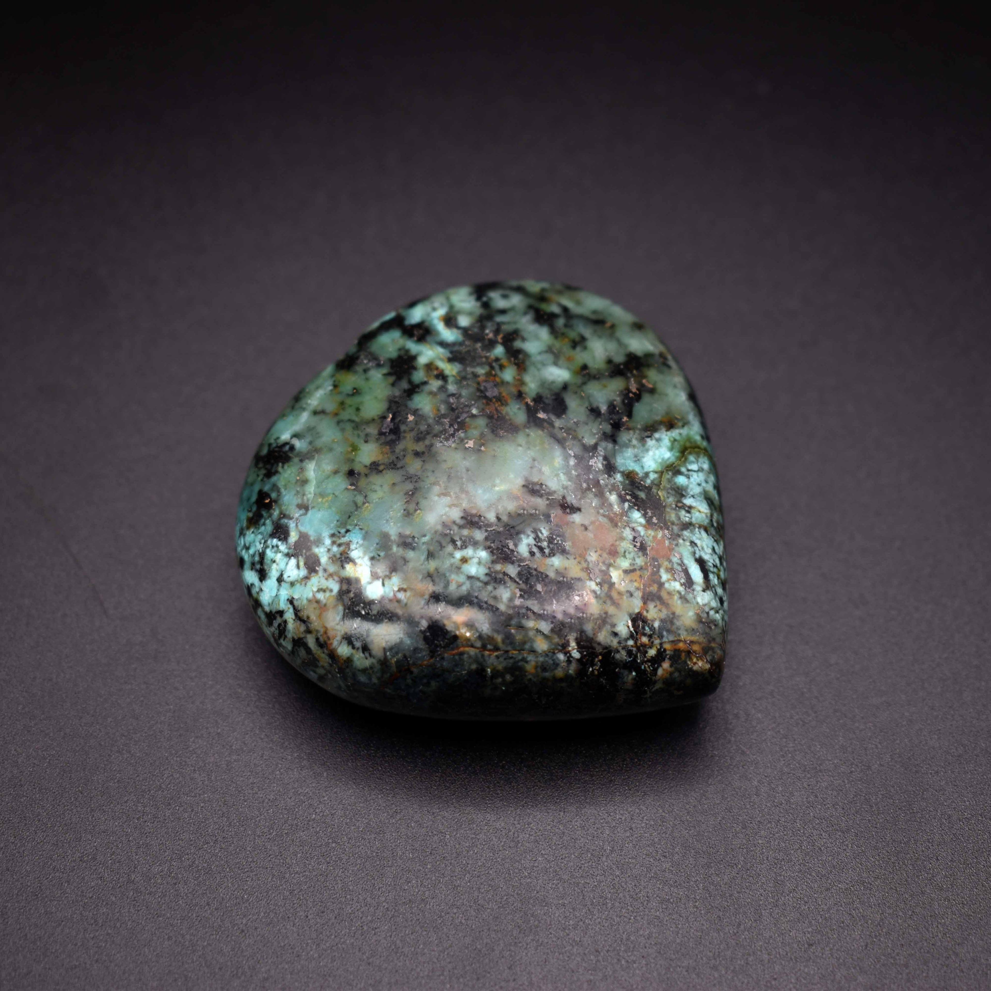 African-Turquoise-Heart