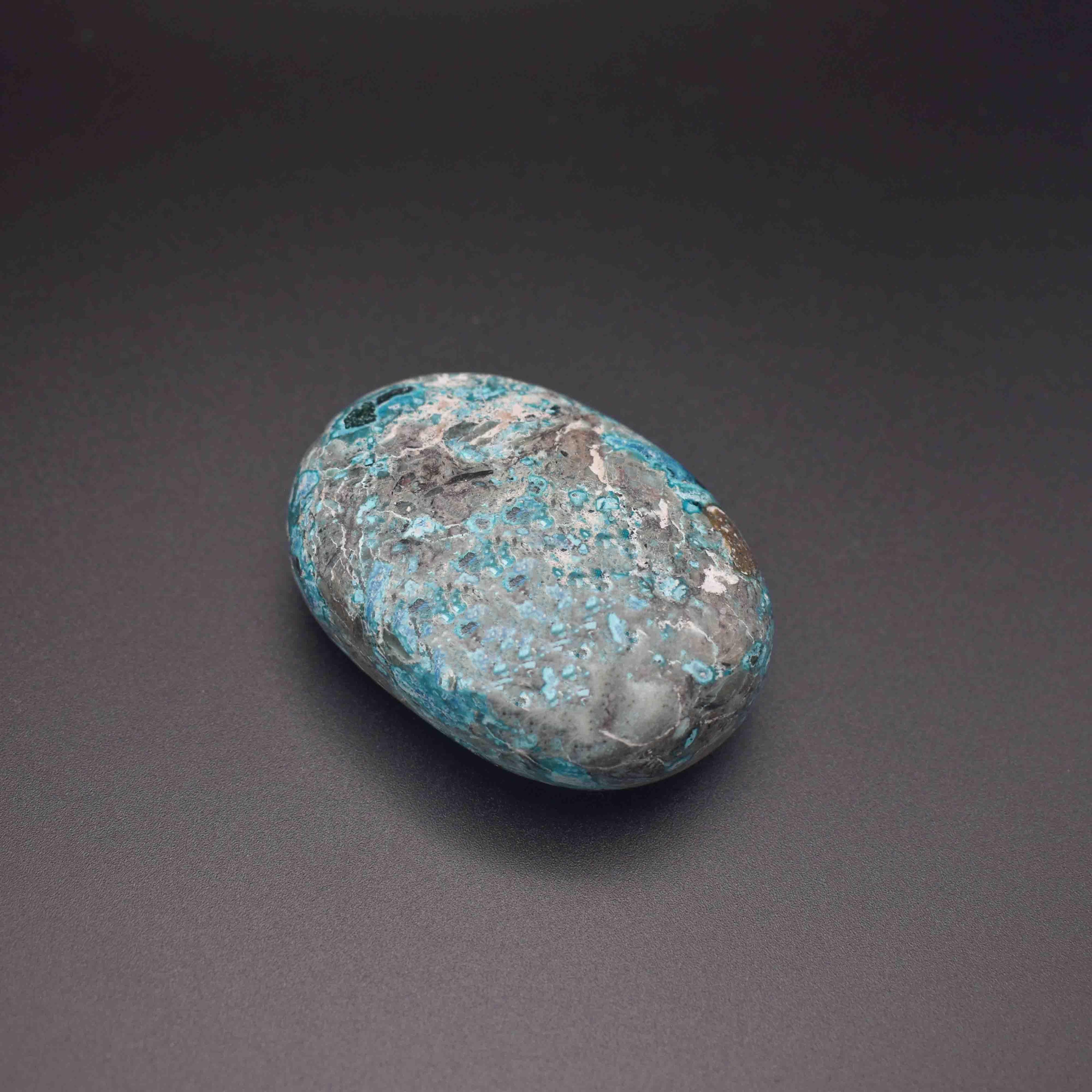 African Turquoise Palm Stone - Mystic Gleam