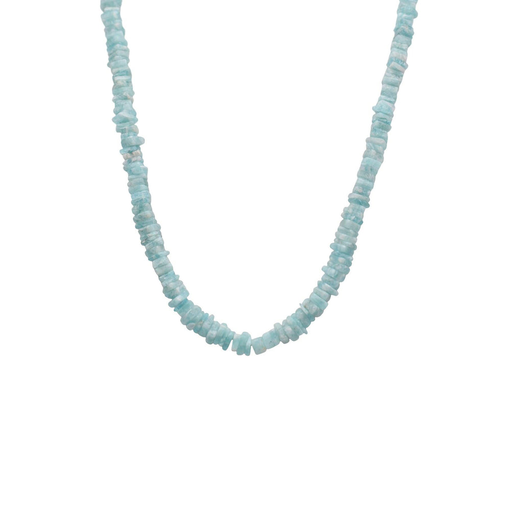 Amazonite-Heishi-Necklace