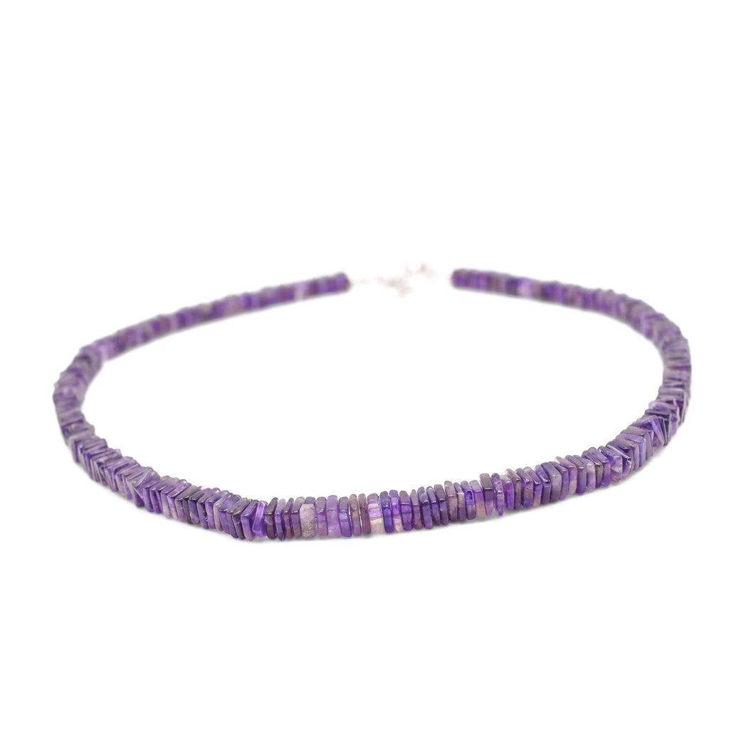 Amethyst-Heishi-Necklace